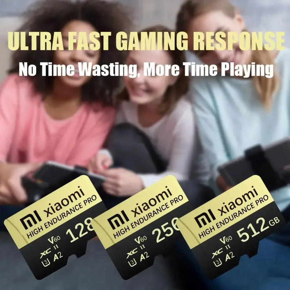 Xiaomi Real Capacity Micro TF SD Card 512GB 256GB Memory Card High Speed Cartao De Memoria 128GB For Sony Lenovo Nintendo Switch