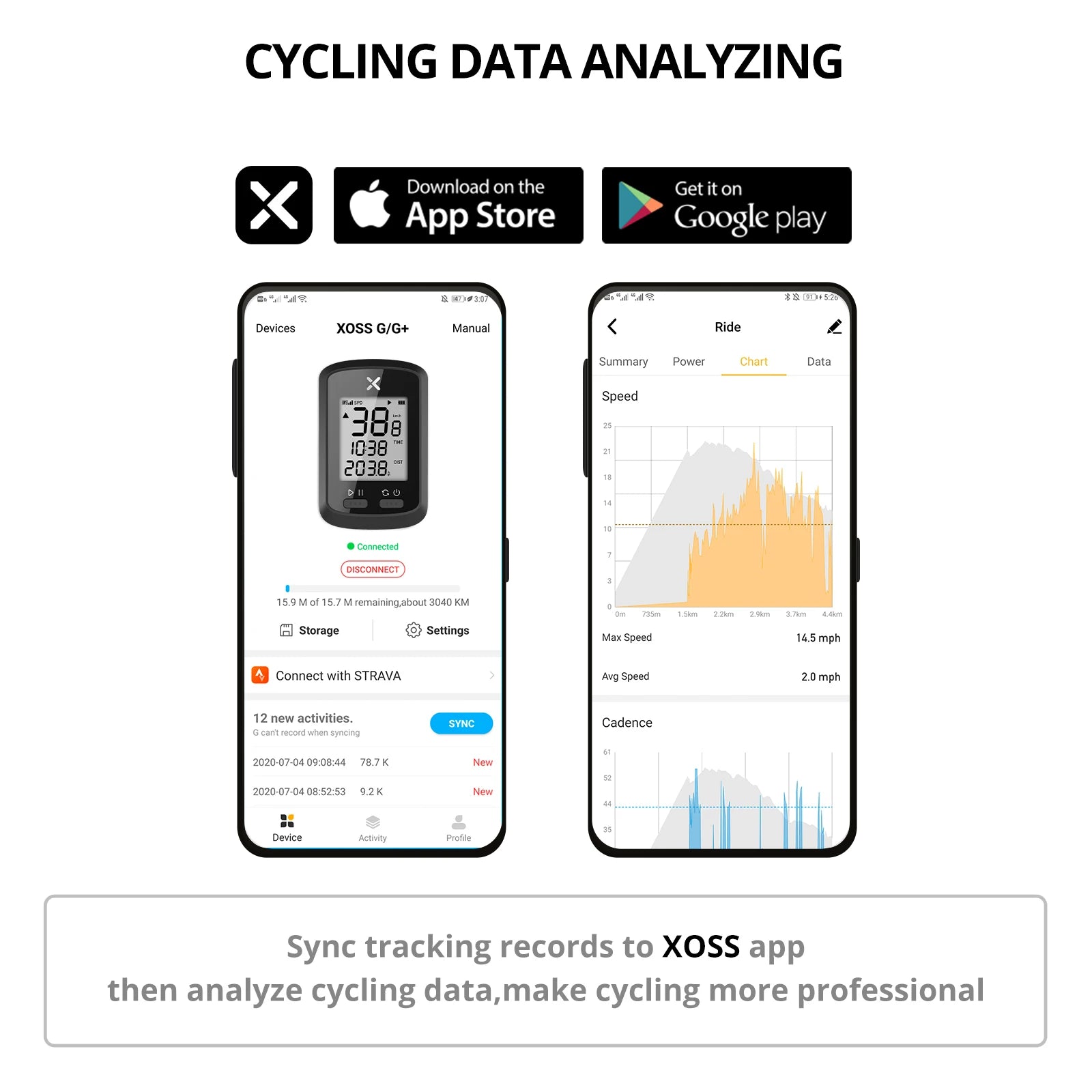 XOSS G/G Plus GPS Bike Computer Wireless Waterproof Cycling Speedometer ANT+ Bicycle Computer Road Bike MTB Bike Accessories