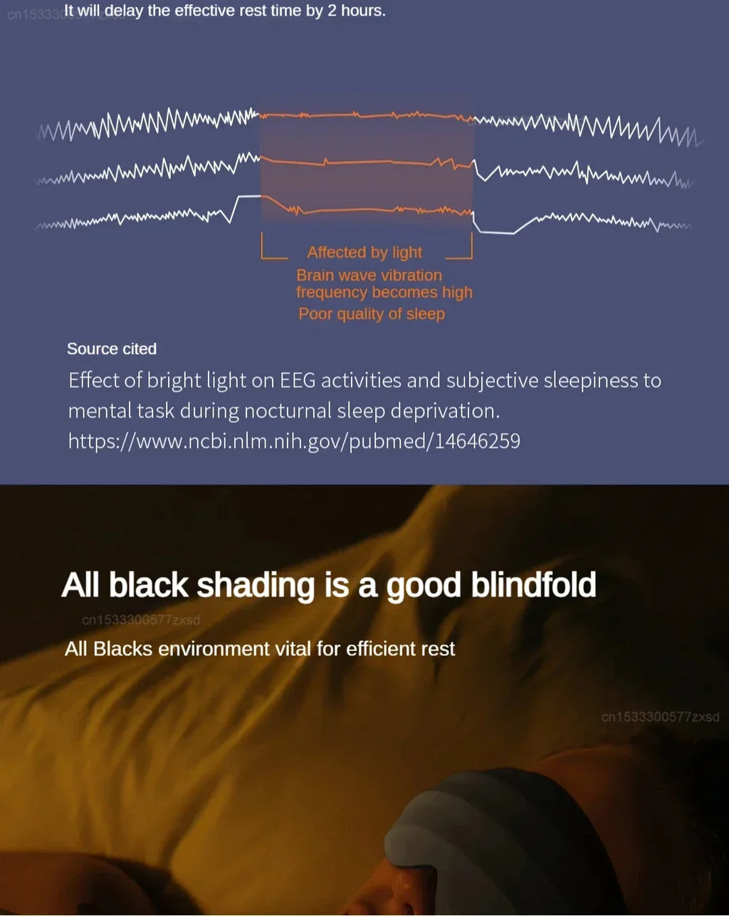 Dreamlight 3s Eye Mask Sleep 3D Stereoscopic Sleep Aid for Men Women Adult Portable For Sleeping Block Out Light Eye Mask Travel