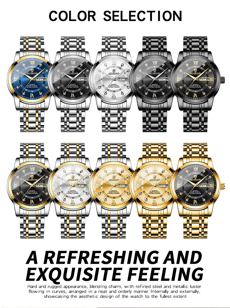2024 Top Brand Luxury Fashion Diver Watch Men 30ATM Waterproof Date Clock Sport Watches Mens Quartz Wristwatch Relogio Masculino