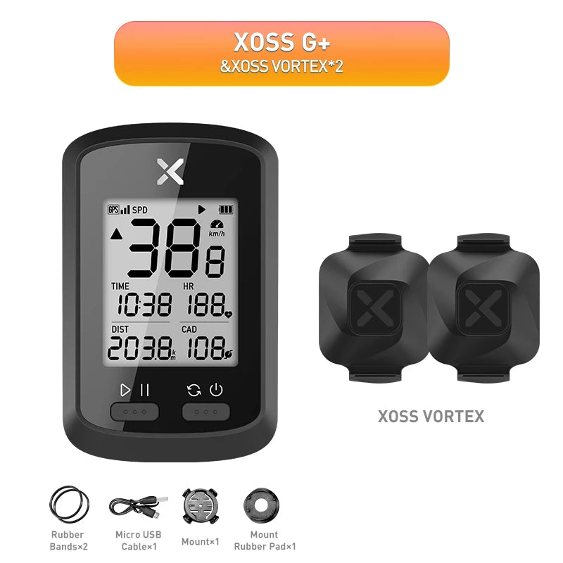 XOSS G/G Plus GPS Bike Computer Wireless Waterproof Cycling Speedometer ANT+ Bicycle Computer Road Bike MTB Bike Accessories