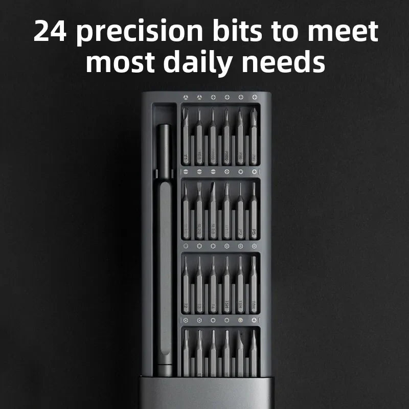 XIAOMI MIJIA Finishing Screwdriver Set Household Multifunctional Maintenance Disassembling Tool Cross-club Magnetic Absorption