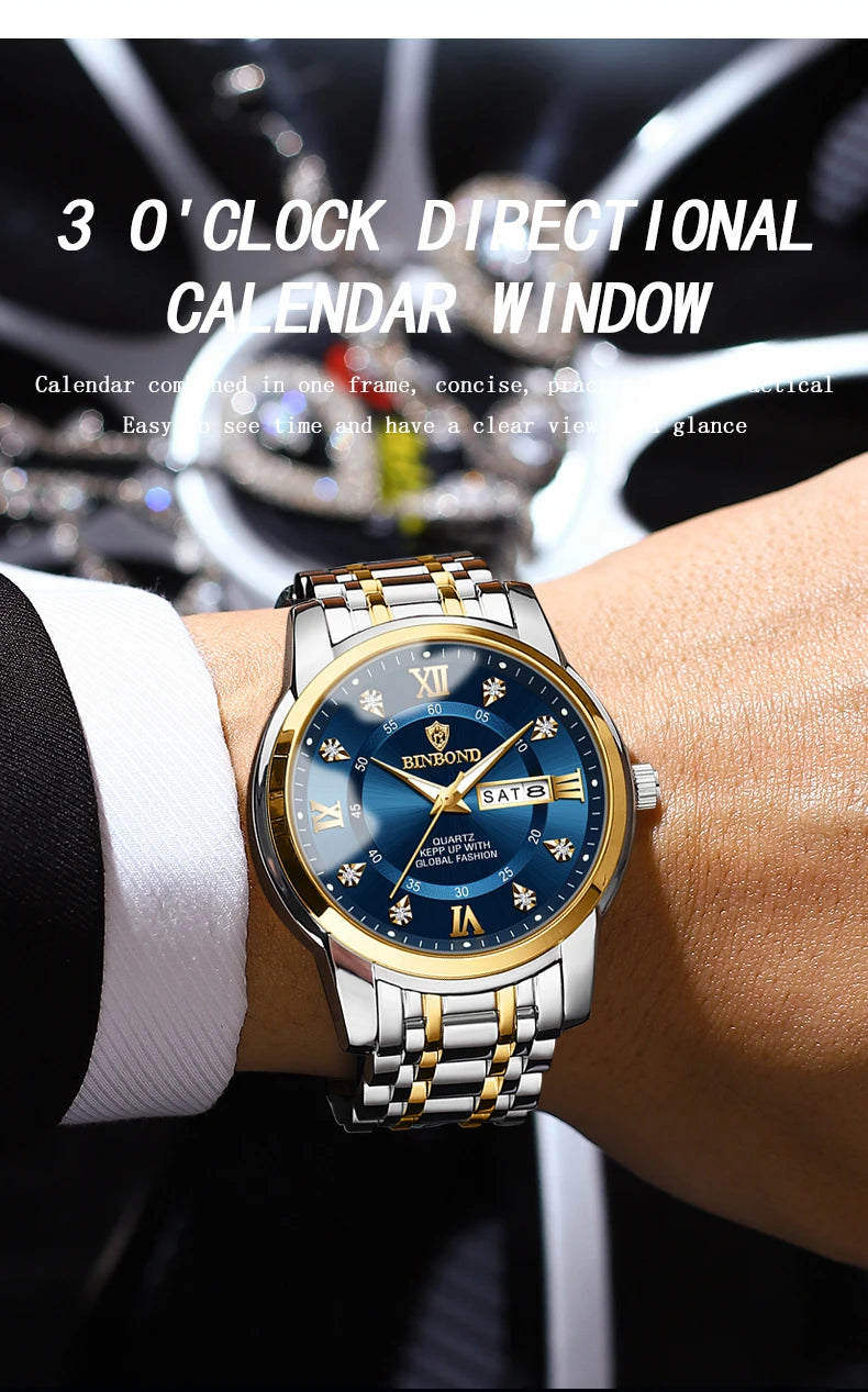 2024 Top Brand Luxury Fashion Diver Watch Men 30ATM Waterproof Date Clock Sport Watches Mens Quartz Wristwatch Relogio Masculino