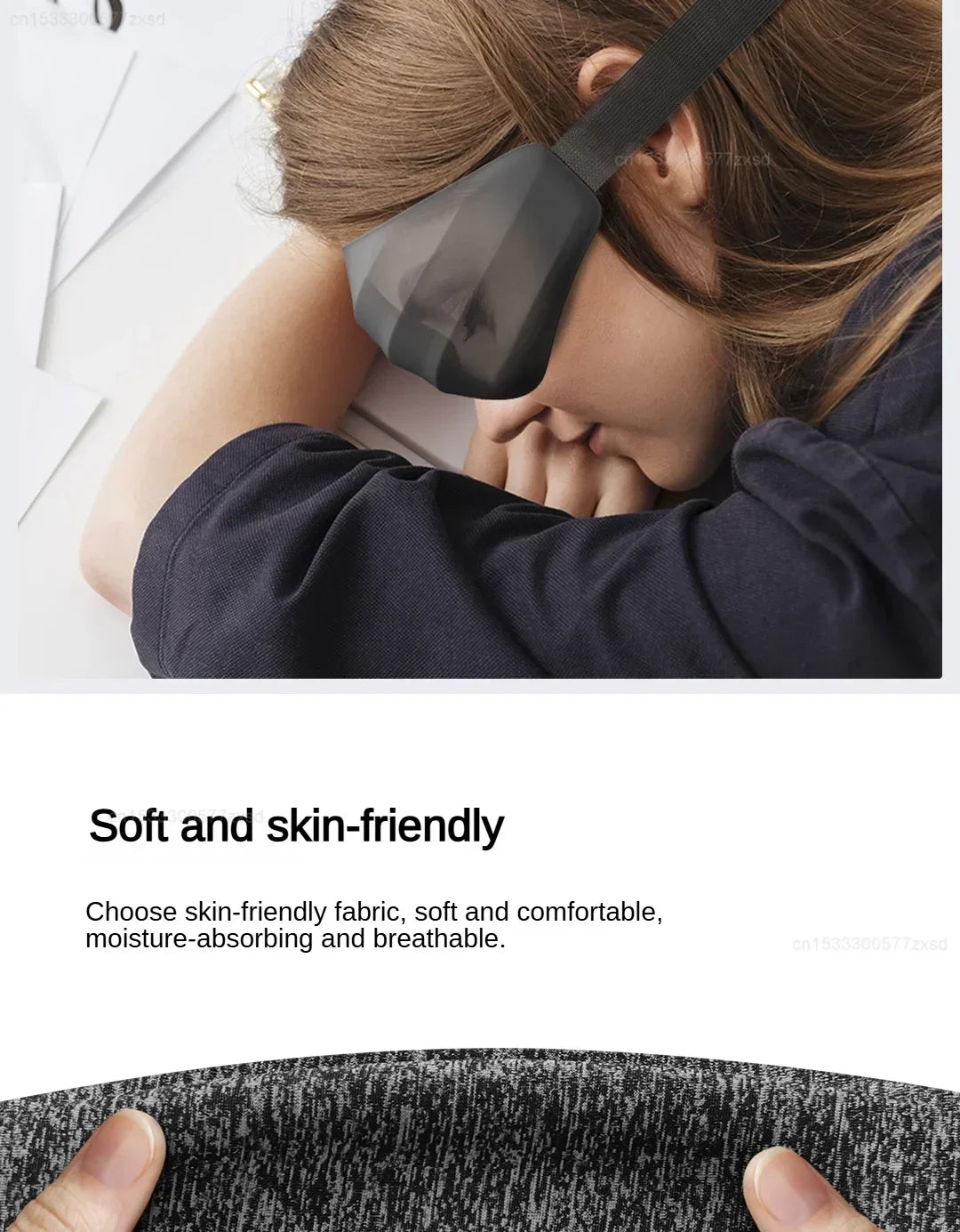 Dreamlight 3s Eye Mask Sleep 3D Stereoscopic Sleep Aid for Men Women Adult Portable For Sleeping Block Out Light Eye Mask Travel