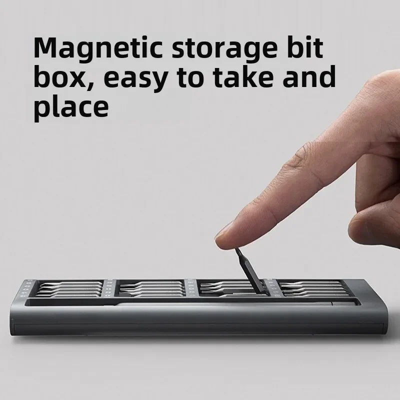 XIAOMI MIJIA Finishing Screwdriver Set Household Multifunctional Maintenance Disassembling Tool Cross-club Magnetic Absorption