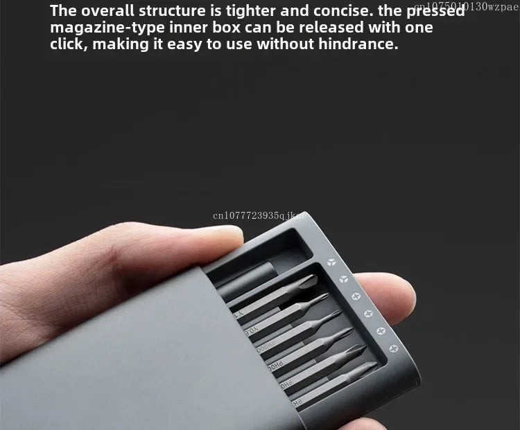 XIAOMI MIJIA Finishing Screwdriver Set Household Multifunctional Maintenance Disassembling Tool Cross-club Magnetic Absorption