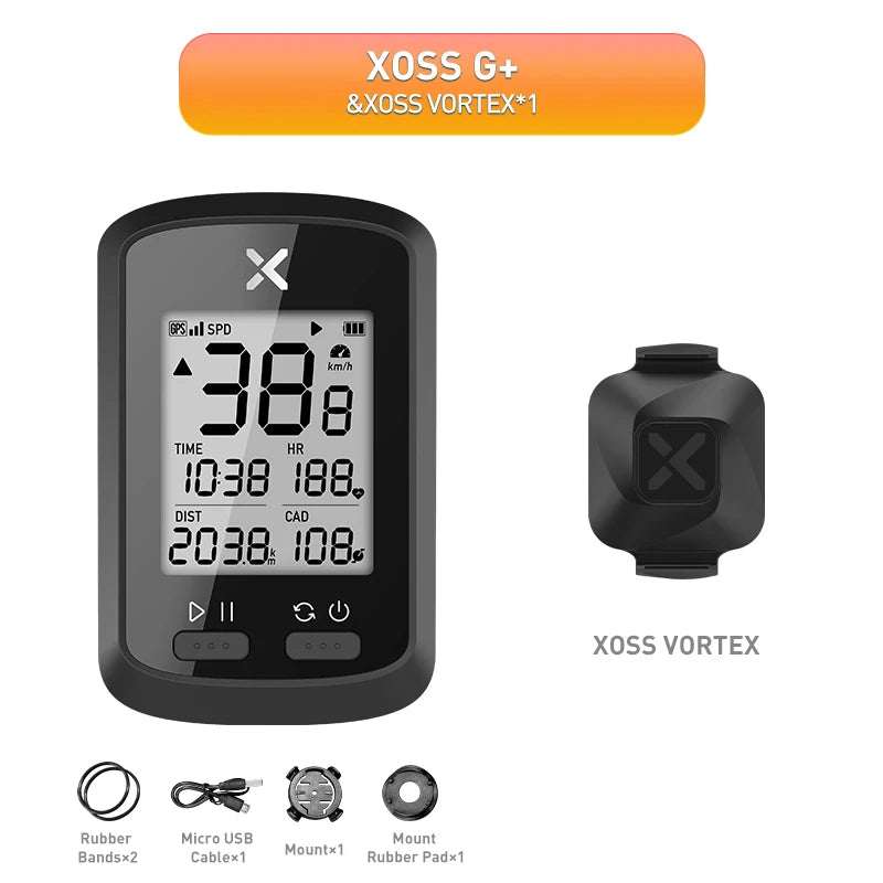 XOSS G/G Plus GPS Bike Computer Wireless Waterproof Cycling Speedometer ANT+ Bicycle Computer Road Bike MTB Bike Accessories