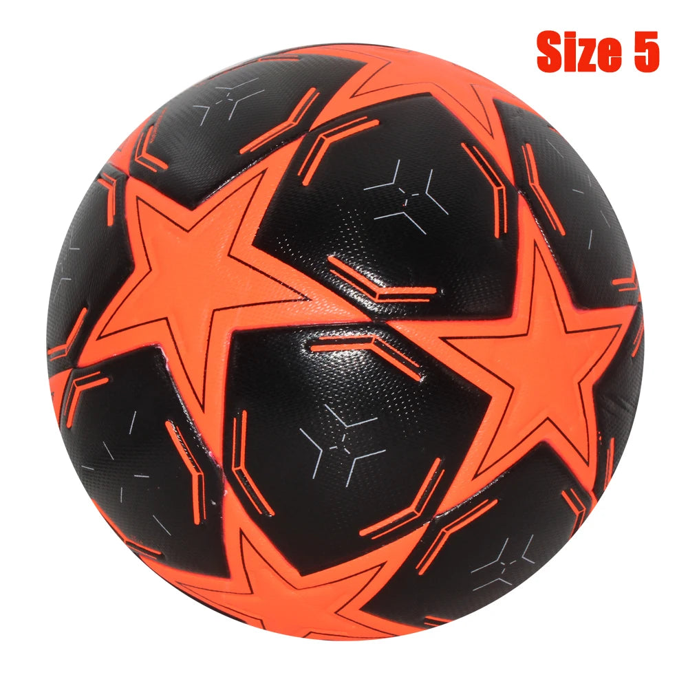 Standard Size 5 Size 4 Soccer Ball Professional Outdoors Sports Match Balls Training Seamless Football High Quality PU Material