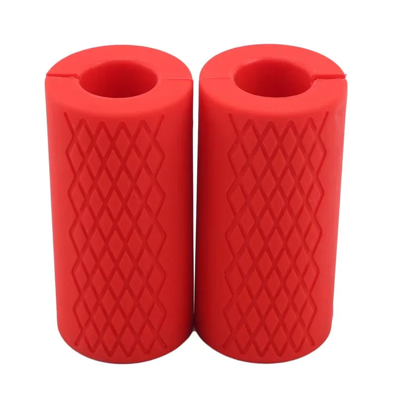 Grip Fat Bar Dumbbell Fat Barbell Grip Thick Bar Grips for Weightlifting Fitness Bar Handle Silicone Non-Slip Protective Pad