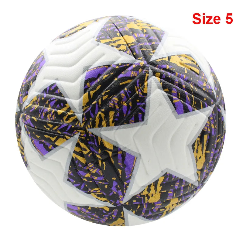 Standard Size 5 Size 4 Soccer Ball Professional Outdoors Sports Match Balls Training Seamless Football High Quality PU Material