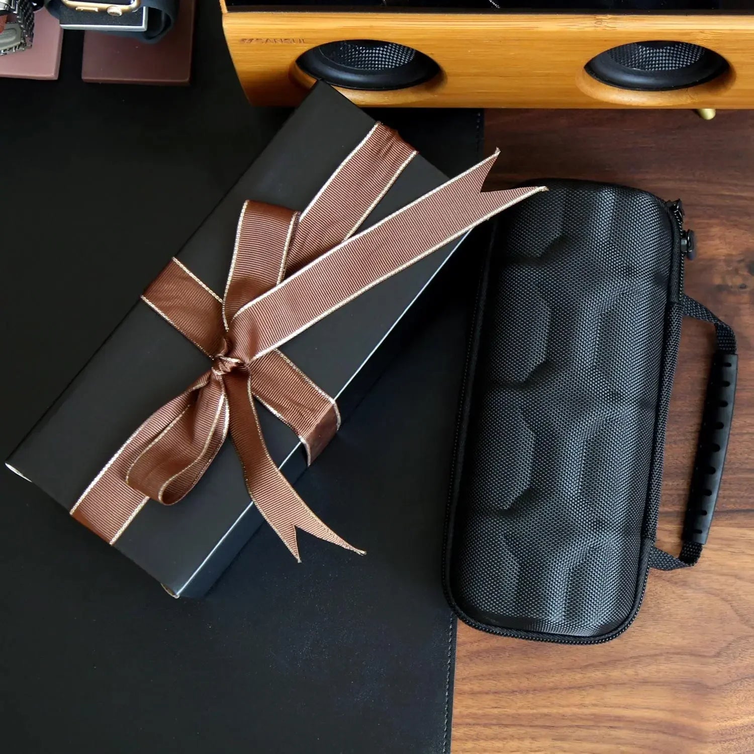 Watch Box Organizer For Men or Women,Watch Travel Case Portable Storage Watch Display Holder for Wristwatches and Smart Watches