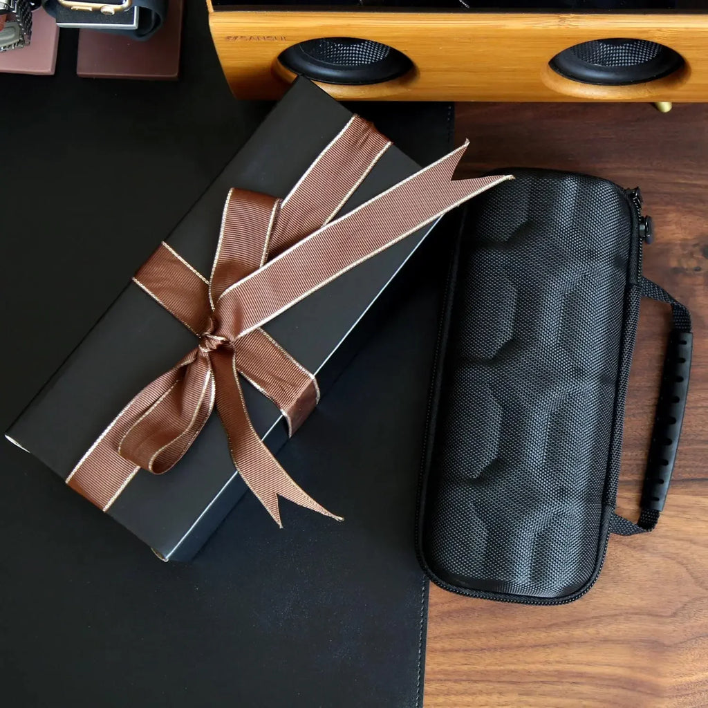 Watch Box Organizer For Men or Women，Watch Travel Case Portable Storage Watch Display Holder for Wristwatches and Smart Watches