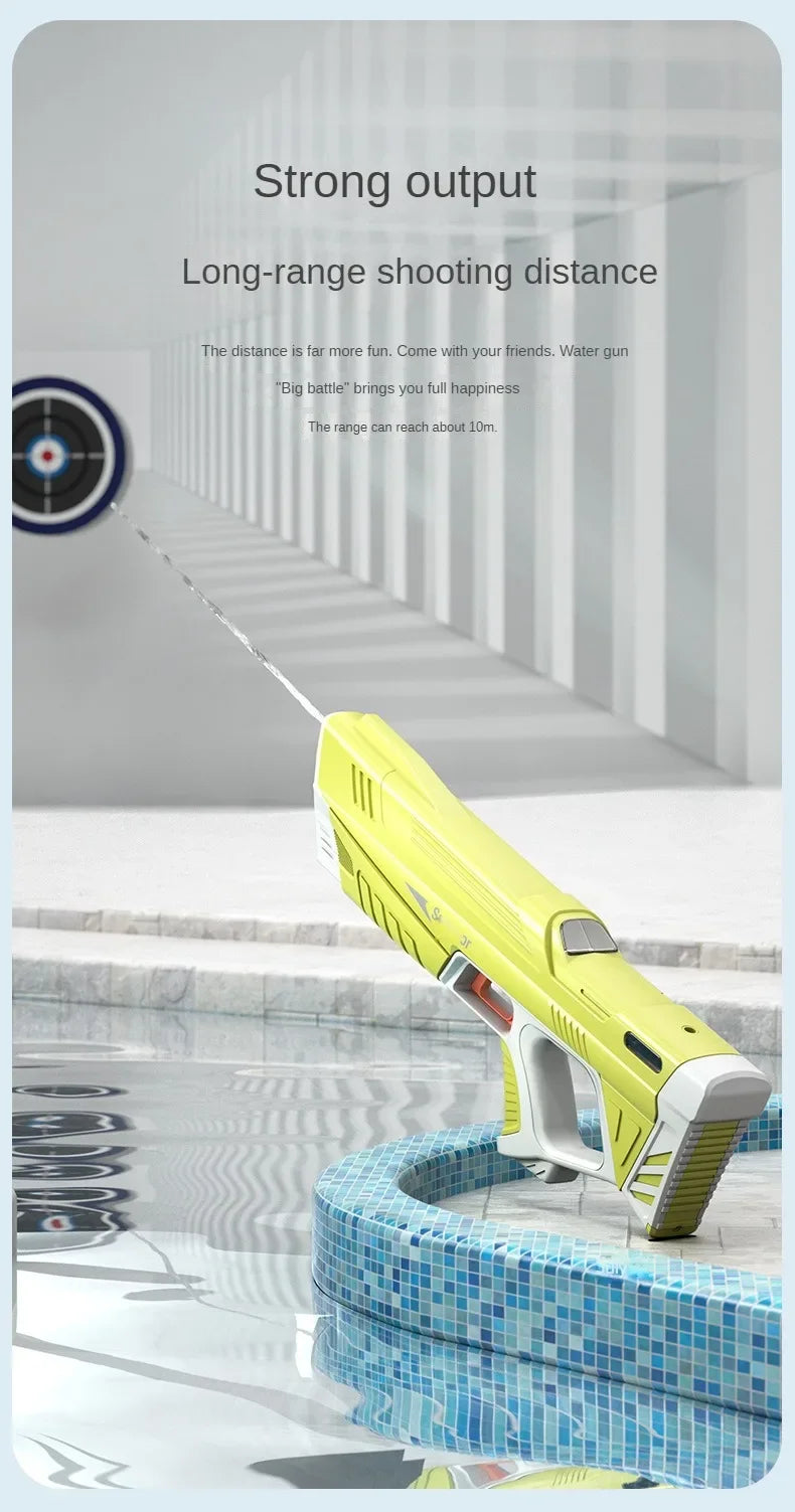 2 Sticks Children Electric Water Gun Summer Beach Outdoor Fight Games Induction Absorb Water Full Automatic Water Guns for Kids