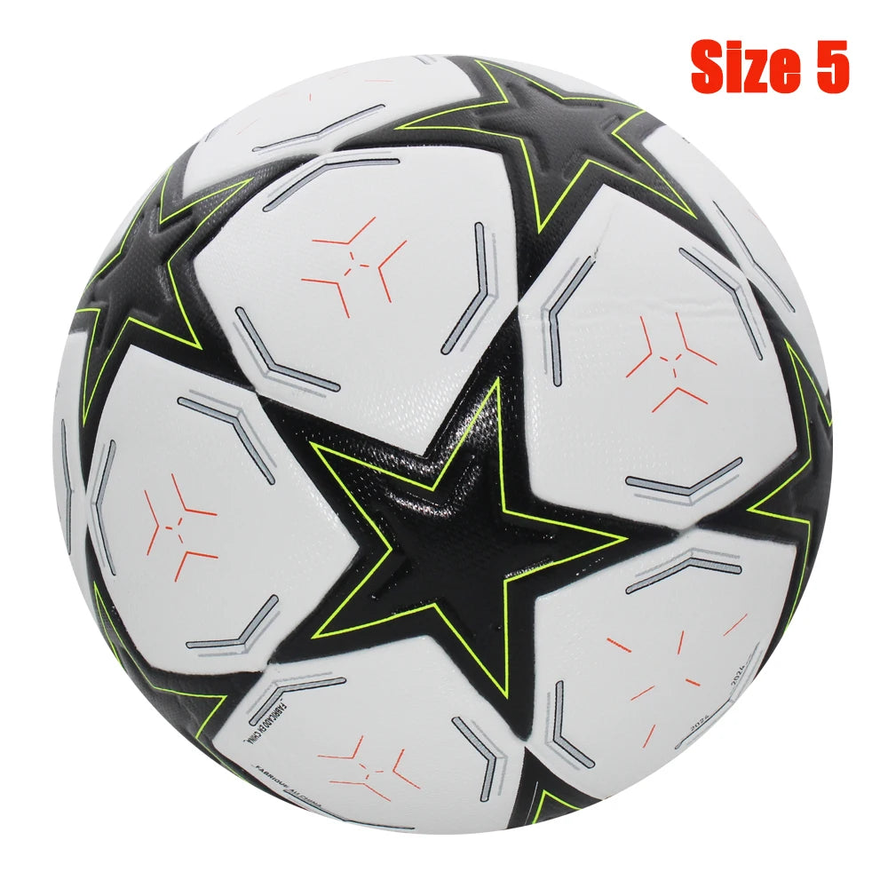 Standard Size 5 Size 4 Soccer Ball Professional Outdoors Sports Match Balls Training Seamless Football High Quality PU Material
