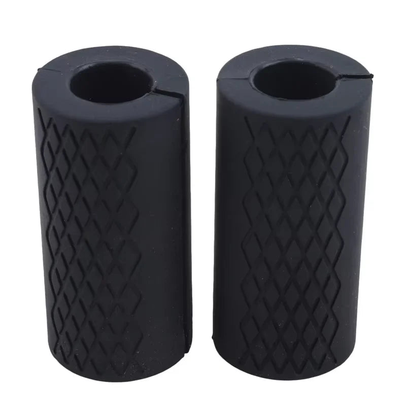 Grip Fat Bar Dumbbell Fat Barbell Grip Thick Bar Grips for Weightlifting Fitness Bar Handle Silicone Non-Slip Protective Pad
