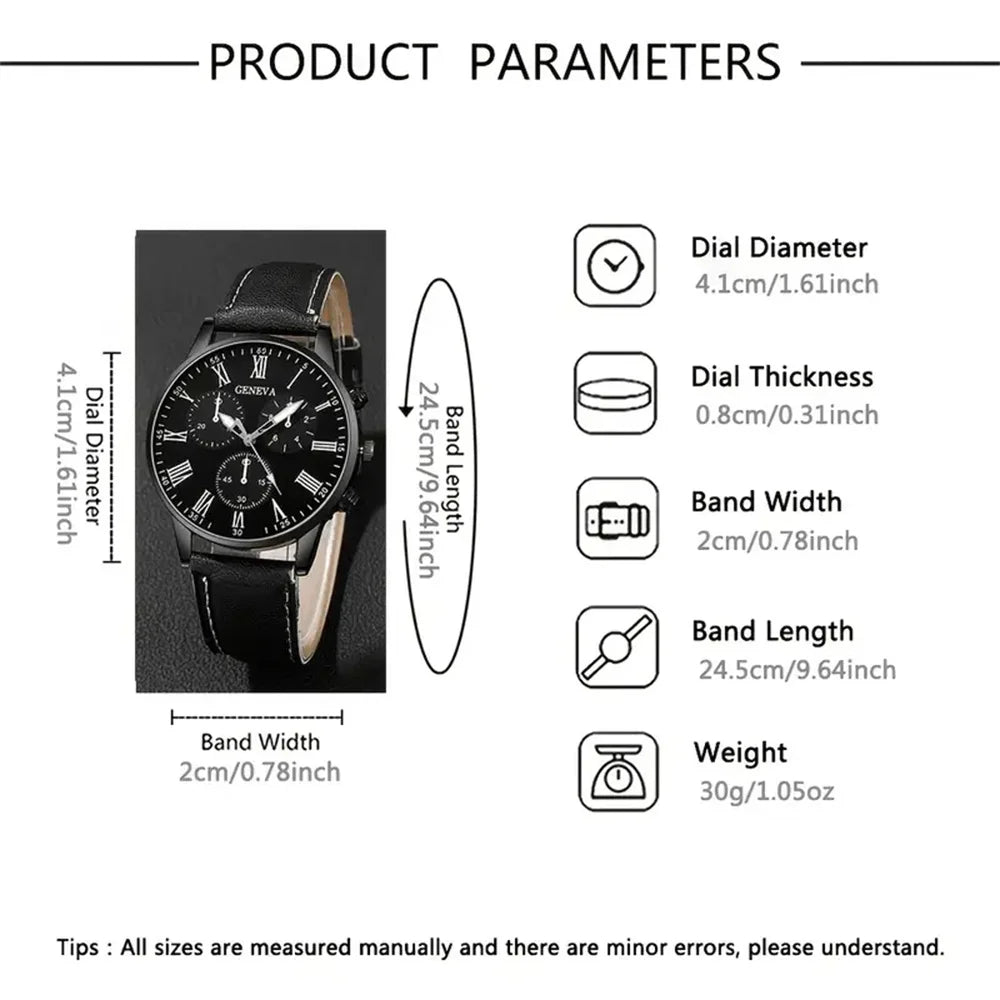 MSCXDK Brand 2PCS Set Couple Fashion Casual Leather Watches Ladies Simple Dial Quartz Wristwatches Dress Clock Montre Femme